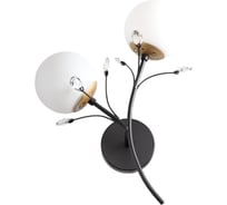 Бра ЭкономСвет в стиле модерн 51638/2wBK+GD WT