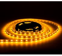 Светодиодная лента URM, 60 LED, 12 В, 4.8 Вт, 6-8 лм, IP22, желтый С10201
