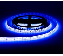 Светодиодная лента URM, SMD 2835, 120 LED, 12 В, 9.6 Вт, 6-8 лм, IP65, синий С10081