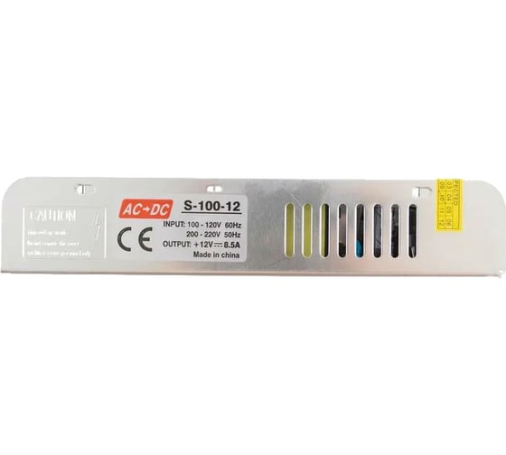 Блок питания URM HTC, 12 В, 8.5 А, 100 Вт, IP22 С10417