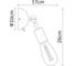 Настенный светильник Arte Lamp A9190AP-1BK 4