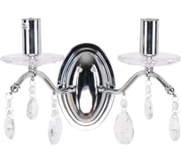 Бра ЭкономСвет классическое с хрусталем 10150/2wCR