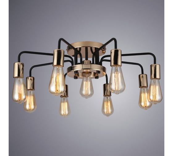 Потолочный светильник Arte Lamp A6001PL-9BK