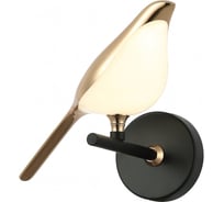 Настенный светодиодный светильник Gerhort G61391/1wBK+GD WT