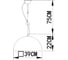 Подвесной светильник Arte Lamp A4175SP-1WH 4
