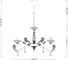 Подвесной светильник Arte Lamp A5349LM-5WH 6