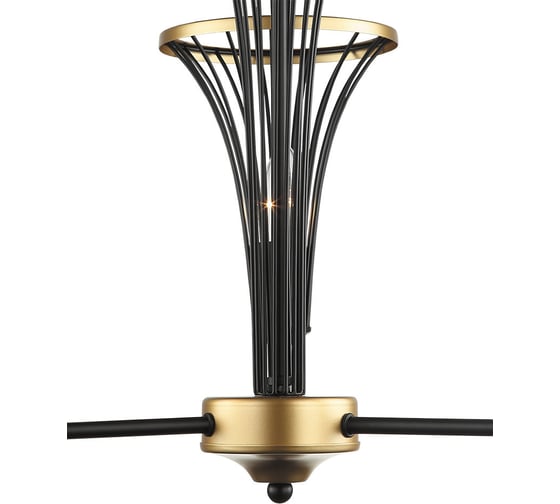 Подвесная люстра Lumien Hall ИВЕС 4017/3P-BK-GD