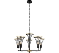 Подвесная люстра Lumien Hall ИВЕС 4017/5P-BK-GD