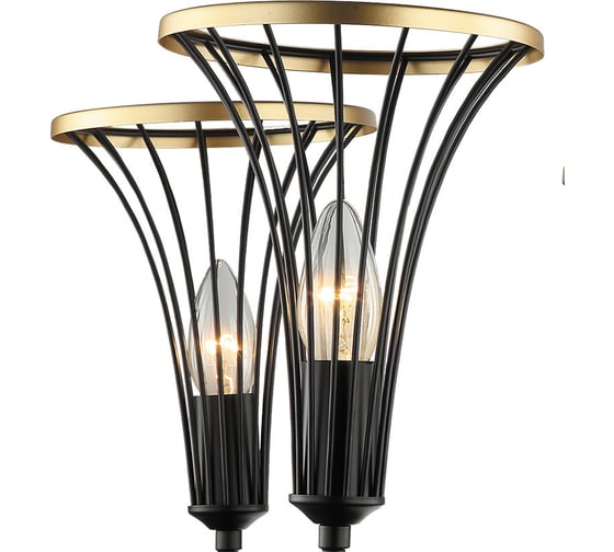 Подвесная люстра Lumien Hall ИВЕС 4017/5P-BK-GD