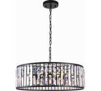 Подвесная люстра Lumien Hall КАРОЛЬ 0003/8P-BK-CL