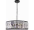 Подвесная люстра Lumien Hall КАРОЛЬ 0003/8P-BK-CL 1