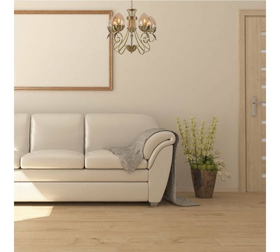 Подвесная люстра Lumien Hall ОЛИВИ 3304/5H-ABPAB-AM
