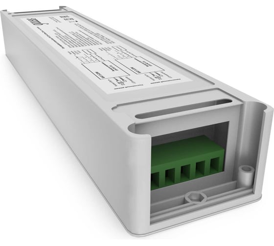 Блок аварийного питания на 1 час Gauss Universal 20W IP20 205x42x28мм 997911024