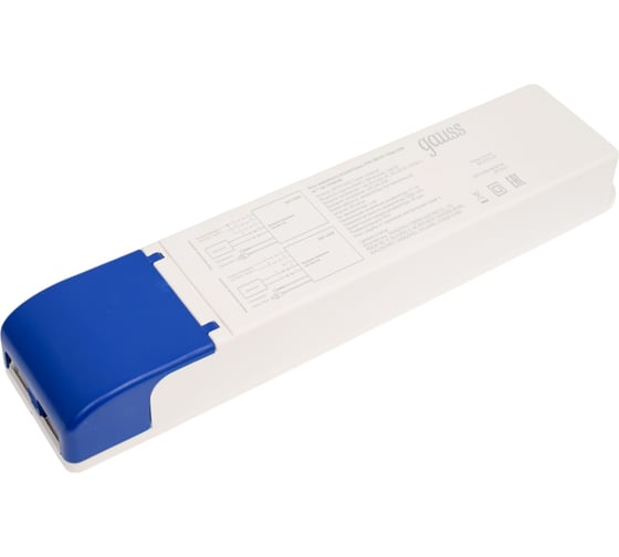 Блок аварийного питания на 1 час Gauss Universal 60W IP20 280x61x35мм 997911040