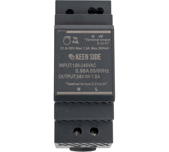 Источник питания KEEN SIDE HDR-30-24 146682 1