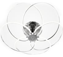 Потолочный светильник Eurosvet 90039, встроенные LED, хром 00000080399