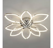 Потолочный светильник Eurosvet 90092, хром, встроенные LED 00000084017