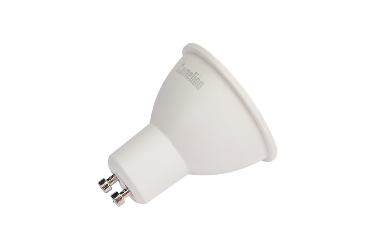 Светодиодная лампа Camelion, LED5-GU10 830, GU10, 5Вт, 220В 10956 ...