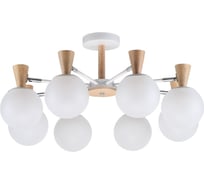 Люстра ЭкономСвет классическая 10047/8WT+WD+CR WT