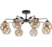 Люстра ЭкономСвет классическая 10048/AB+BK BR