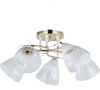 Люстра ЭкономСвет классическая 12226/5FGD+WT CL+WT