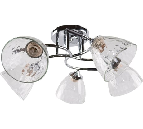 Люстра ЭкономСвет классическая 12236/5CR+BK CL