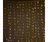 Светодиодный занавес SHLights 400 минисветодиодов 2,2х2,2 метра, теплый белый CLLDM400-WW-F-4,5V