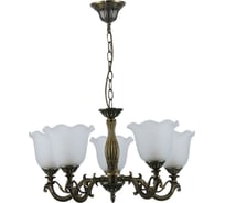 Люстра ЭкономСвет классическая 13122/5BRS WT