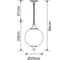 Подвесной светильник Arte Lamp A3051SP-1AB 4