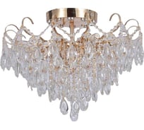 Люстра ЭкономСвет с хрусталем 15506/9FGD CL WTLED