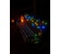 Уличная гирлянда ЧУДЕСНЫЙ САД GRG-N330 Снежинки, 30 LED, 4 цвета, 3м, на 3xAA 4606400206880 4