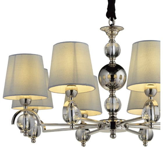 Подвесная люстра Lumien Hall АМЕЛИЯ LH1037/8H-CR