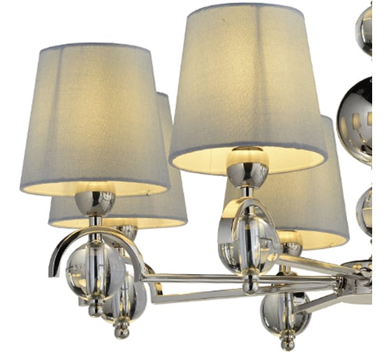 Подвесная люстра Lumien Hall АМЕЛИЯ LH1037/8H-CR