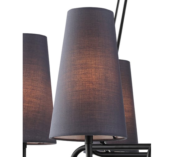 Подвесная люстра Lumien Hall СИРИНГА 4006/6P-BK-GR-BL
