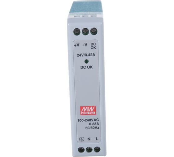 Источник питания Mean Well AC/DC MDR-10-24 Т00273367
