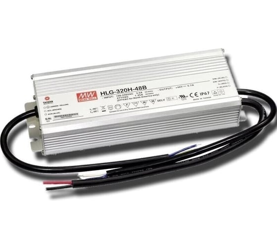 Источник питания Mean Well AC/DC HLG-320H-48B Т00316026