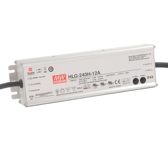 Источник питания Mean Well AC/DC HLG-240H-12A Т00292263