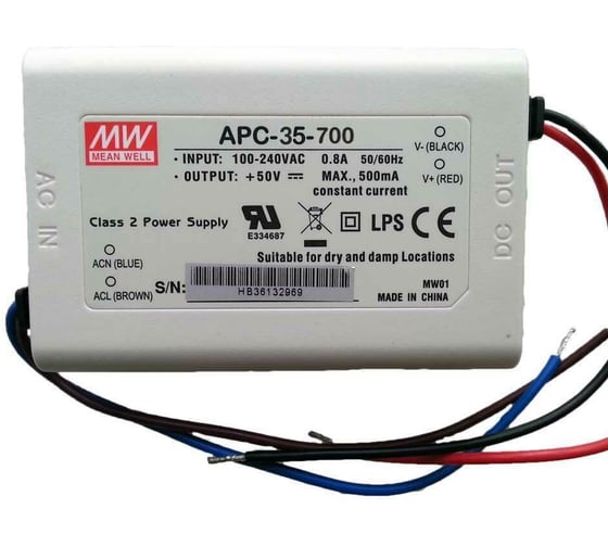 Источник питания Mean Well AC/DC APC-35-700 Т02039735