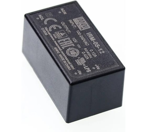 Источник питания Mean Well AC/DC IRM-05-12 5 Вт Т02163778