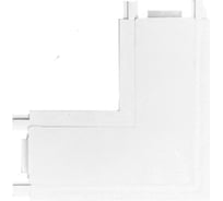 Коннектор EKS CLARUS L образный, 48V, для магнитного ультратонкого шинопровода, белый, 0У-00002318