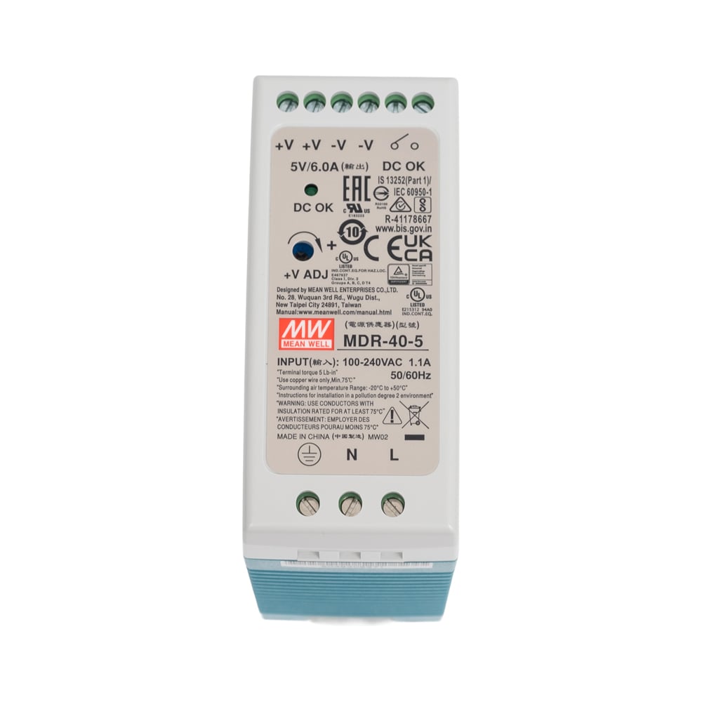 SWITCHING ADAPTER MDR-40-48 MEAN WELL - For DIN Rail And Power Supply - Foto 12
