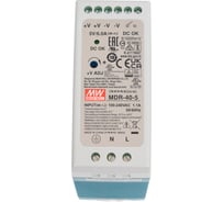 Источник питания Mean Well AC/DC MDR-40-5 Т00252354