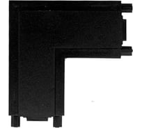 Коннектор EKS CLARUS L образный, 48V, для магнитного ультратонкого шинопровода, черный, 0У-00002317