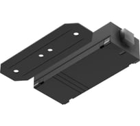Трековый прямой коннектор EKS COLIBRI 220V, черный, 0У-00001344
