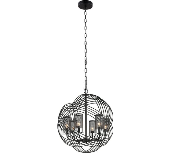 Подвесная люстра Lumien Hall ЭОС 4014/6P-BK-CR 1
