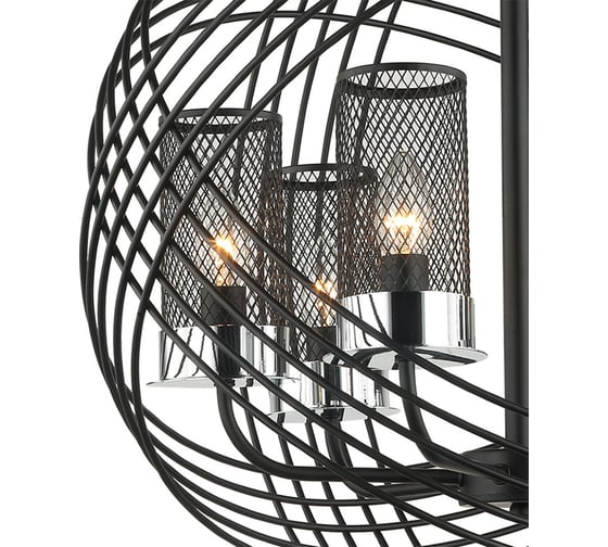 Подвесная люстра Lumien Hall ЭОС 4014/6P-BK-CR