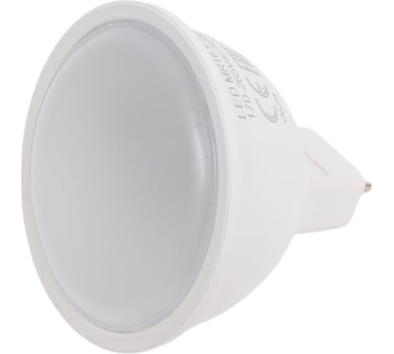 Лампа EKS MR16 цоколь GU5.3 (2 года гарантия) 9,5W, 4000K, 900Лм, UTT00005957