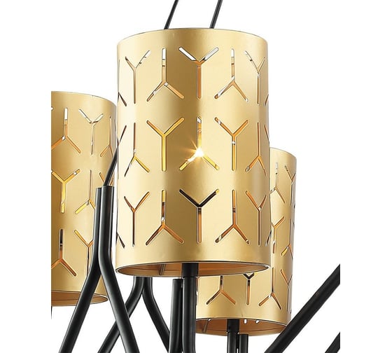 Подвесная люстра Lumien Hall НЕРЕЙ 4001/6P-BK-GD