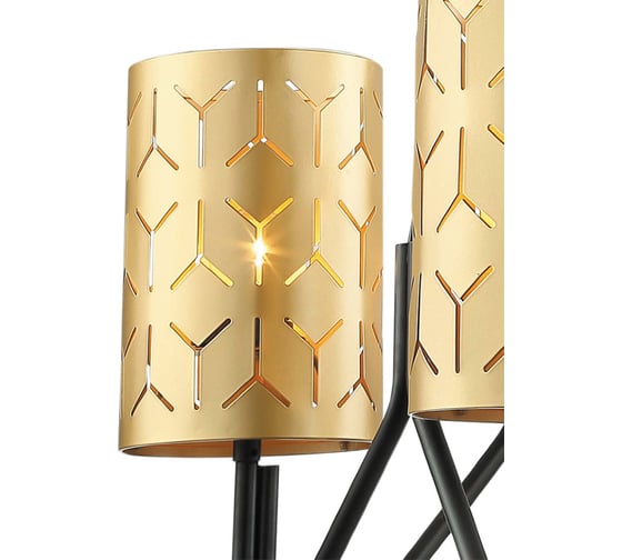 Подвесная люстра Lumien Hall НЕРЕЙ 4001/4P-BK-GD