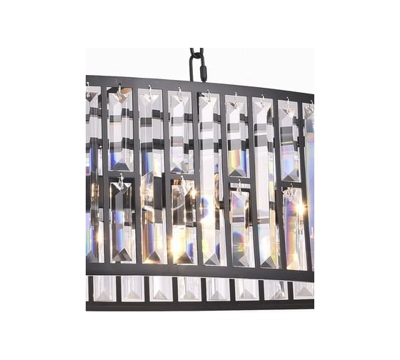 Подвесная люстра Lumien Hall КАРОЛЬ 0003/6P-BK-CL